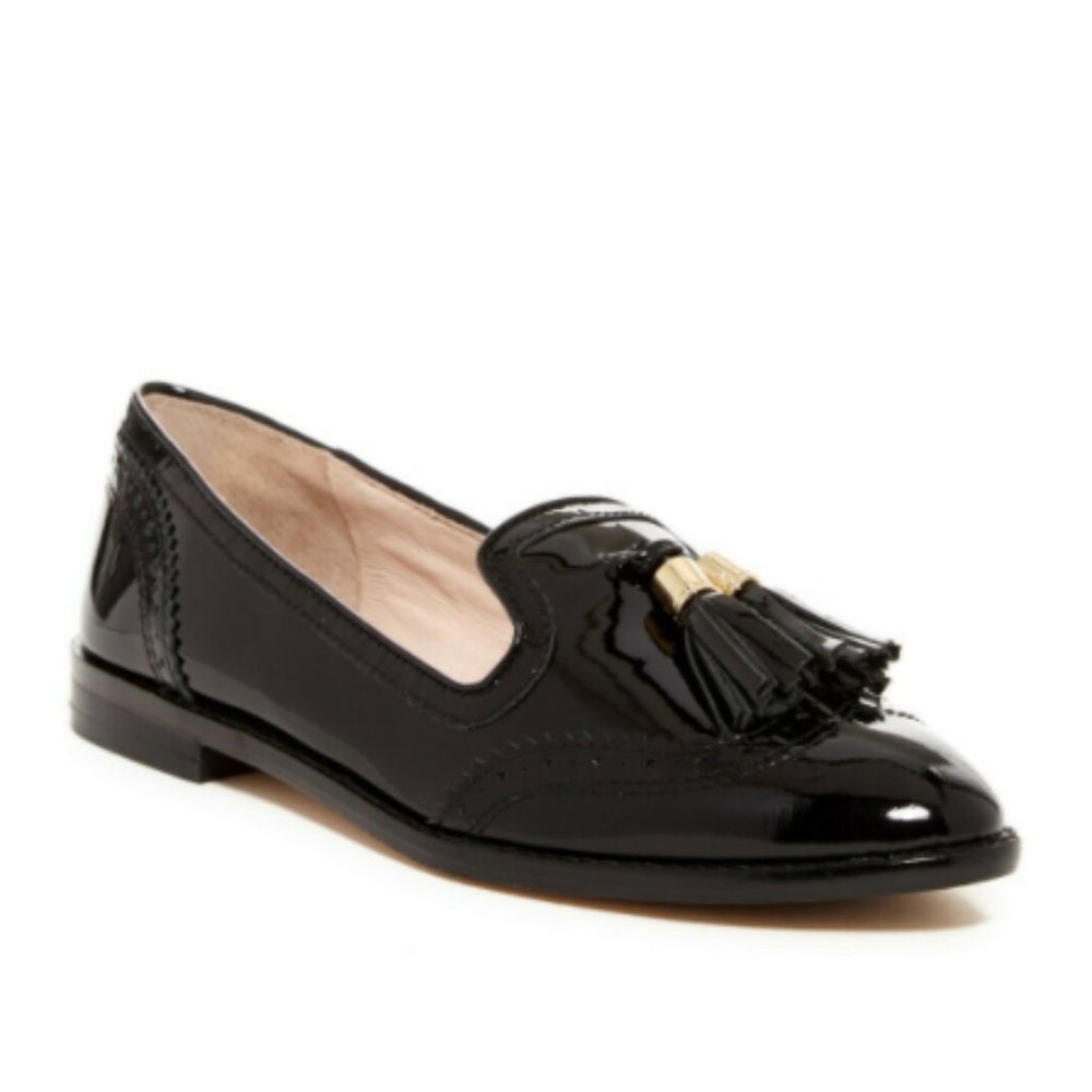 Louise Et Cie Patent Leather Classic Tassel Loafer